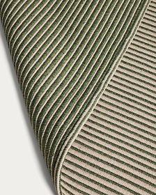 Ковер Ardelia бежево-зеленый из синтетического волокна 200 x 300