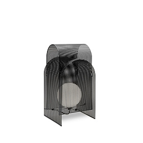 Настольная лампа Fold 31 см Textured black 