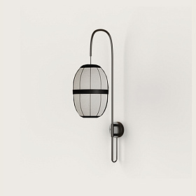 Бра Pull A1249 Matt black/Matt black
