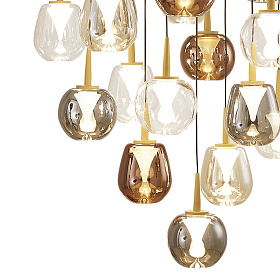 Люстра подвесная ANDROMEDA 8937+24PL