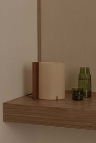 CATA Настольная лампа орех LED 2W 2200K