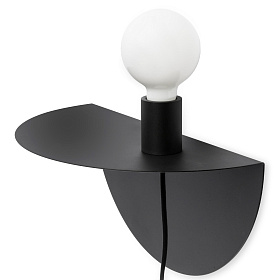 Бра Nit черное левое