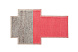 Ковер Mangas Space Plait коралловый 160x250