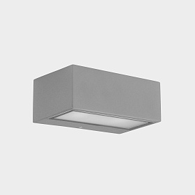 Настенный светильник IP44 Nemesis Aluminium 70*170mm R7s 100W серый 693lm