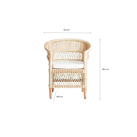 Кресло Elna натуральный цвет