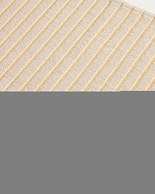 Хлопковый коврик для ванной Merade с желтыми полосками, 50 x 80 см