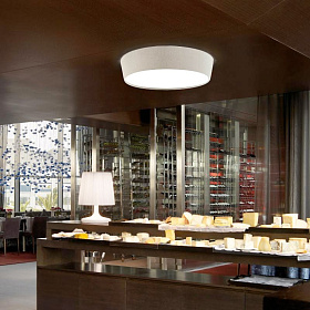 Потолочный светильник Plafonet 95 белый хлопок