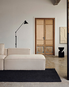 Rachel Приставной столик из металла с черной отделкой Ø 30,5 см