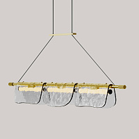 Подвесной светильник Lida 3 матовая латунь