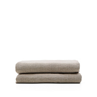 Плед Tandi из льна бежевого цвета 90 х 135 см