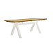 Стол обеденный Alaska TEAK NATURAL-WHITE WASH 220х100