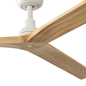 Потолочный вентилятор KLIM L Ш1500mm белый 3 PALAS дуб