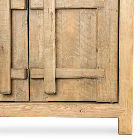 Большой сервант Lilos натурального цвета ваби-саби