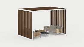 Уличная перегородка 254*377