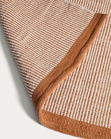 Ковер Tinei в оранжевую полоску, 100% ПЭТ, 200 x 300 см