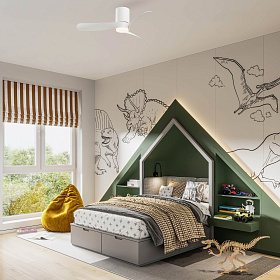 9052 Люстра потолочная-вентилятор NEMO XS