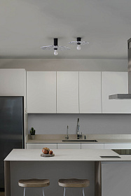 Бра/потолочный светильник Confetti 450 H70 из переработанного пластика E27 ш450*70