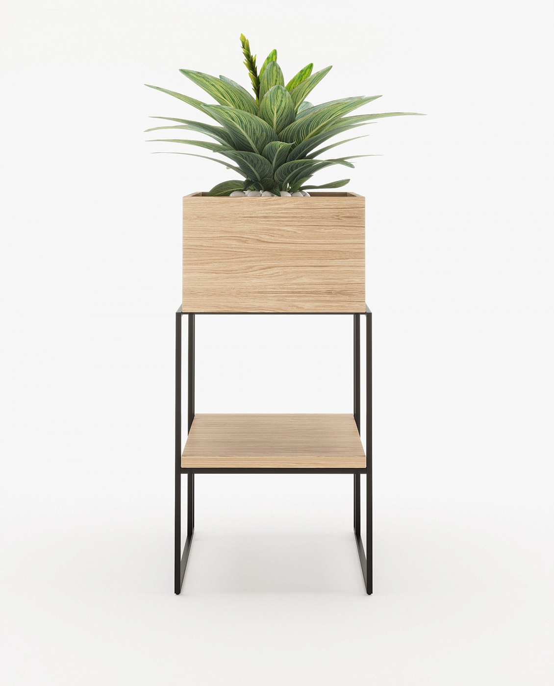 Кашпо Achiles 102 с полкой