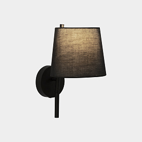 Настенный светильник Clip LED E27 17.4W 2700K ON-OFF черный 53lm