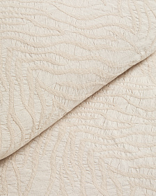 Плед Zenti из 100% хлопка двухсторонний жаккардовый