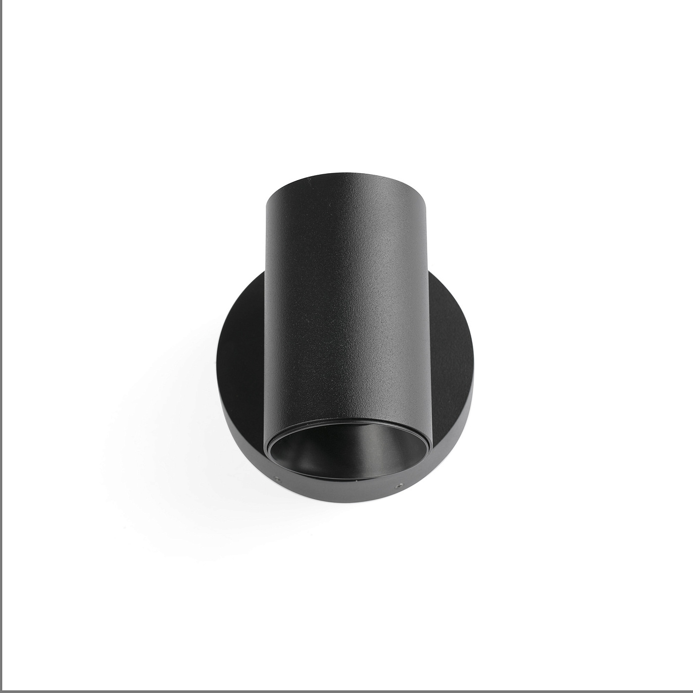 STAN Черный настенный светильник с выключателем