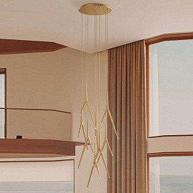 9368+9229 (8L) Подвесная люстра ARRECIFE