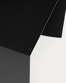 Приставной столик Litto из черного лакированного МДФ, 55 x 40 см