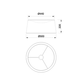 9445+9447 Торшер RUTI RICCA