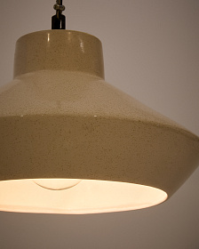 Portol Подвесной светильник керамический бежевый