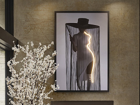 Diva Светодиодная картина LED 80X120