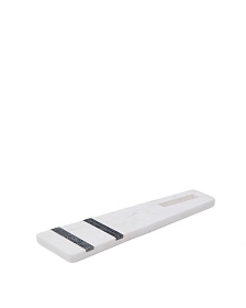 Cервировочная доска Nira из черно-белого мрамора