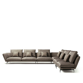 L-образный модульный диван Disc J5910/01 - 96x430x330