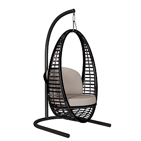 Корзина для качелей HERI BLACK MUSHROOM