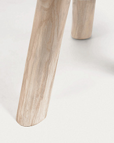 Кофейный столик Glenda из массива тика Ø 55 см