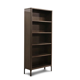 Стеллаж RONDA темный орех V36W1