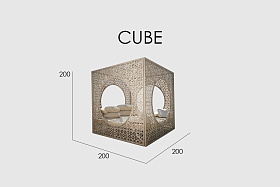 Уличная кровать Cube SEASHELL