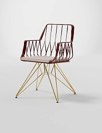 Уличное обеденное кресло Rhombus