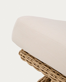 Шезлонг Meria из искусственного ротанга