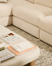 Alea 4-местный модульный диван с левым шезлонгом и съемным чехлом 310 см