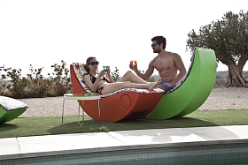 Уличное кресло-качалка La Siesta