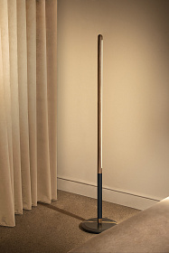 Торшер Linea Uno Walnut-Black