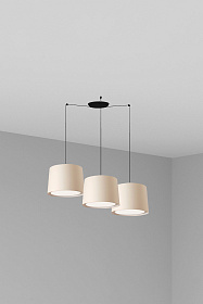 Подвесной светильник Conga бежевый 3L