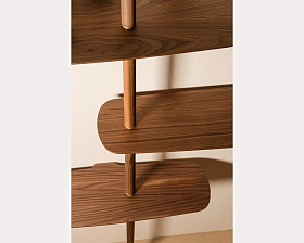 Стеллаж Axis 2 орех