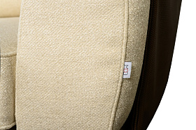 Диван Amulet Day TELAS ткань кат. C, кожа кат. 58