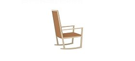 Деревянное кресло Serena