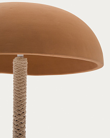 Настольная лампа Arinda из терракоты