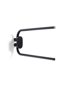 Вешалка для полотенец Arely из черного металла