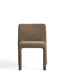 Стул Loria в тканевой обивке цвета шоколад