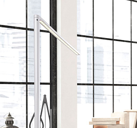 Торшер Matrix led белый