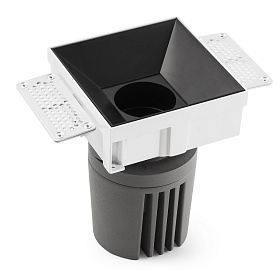 Встраиваемый светильник DEEP 78 C SMARCO черный 60° 2700K CRI90 SPREAD